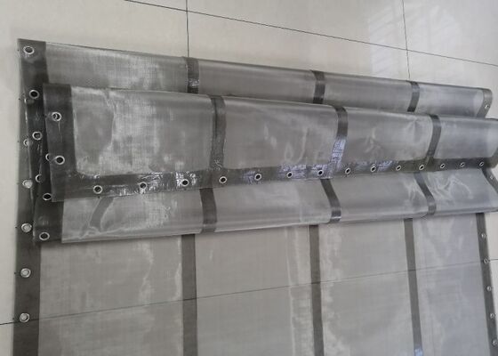 HUATAO Industrial Grommet Screen Folded Edge 316 Stainless Steel Mining Separation