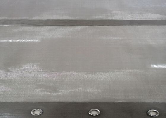 HUATAO Industrial Grommet Screen Folded Edge 316 Stainless Steel Mining Separation