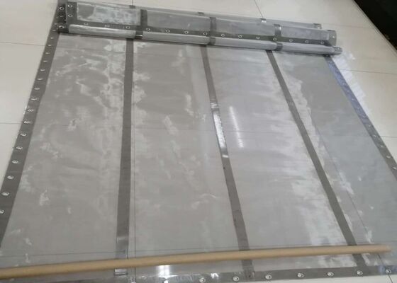 High-Temperature Grommet Screen 180° Folded Edge 316L Stainless Steel Chemical Processing