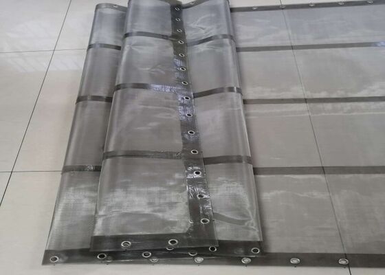 HUATAO Transparent PU Grommet Screen 304L Stainless Steel EU 1935/2004 Compliant
