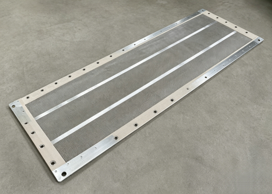 Industrial Wire Screen Folded Edge 304 Stainless Steel >80°C High-Temp Use