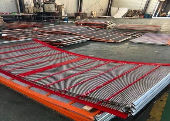 Self Cleaning Vibrating Screen Mesh for Coal Processing Plants