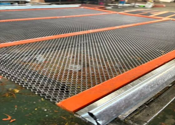 Self Cleaning Vibrating Screen Mesh for Coal Processing Plants