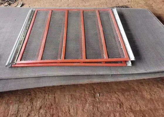 Polyurethane Self Cleaning Screen Mesh for Wet Material Processing
