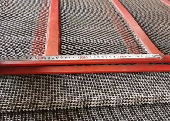 Mining Screen Mesh with Self Cleaning and Anti Clogging Design