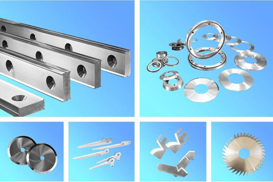 High Precision Industrial Shearing Blades Used for Rubber Tire Cutting