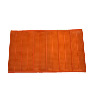 0.075mm Aperture Abrasion Resistant Anti-Blinding Polyurethane Fine Screen Mesh for Mining Screening