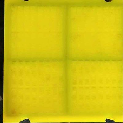 Steel Frame Polyurethane Screen Panel with 0.1mm Slot Opening and 305x305mm Size for Mining Dewatering