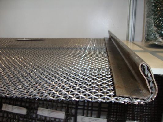 High Tensile Strength Crimped Wire Mesh Screen with Abrasion and Wear Resistance for Impact Resistance in Mining