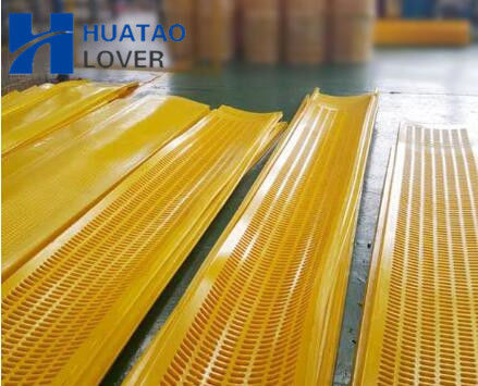 Polyurethane Flip Flop Screen Mesh with High Abrasion Resistance Customizable Aperture and Modular Panels for Mining