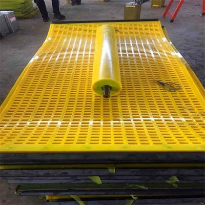 Wear-Resistant Polyurethane Screen Panels with Self-Cleaning Apertures and High Tensile Strength Steel Frame
