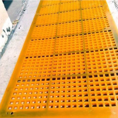 Round Hole Mining Dewatering Polyurethane Vibrating Screen with High Wear Resistance and Oil Water Resistance