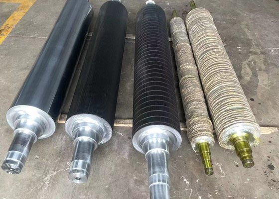 नालीदार कार्डबोर्ड लाइन के लिए टंगस्टन कार्बाइड नालीदार रोलर