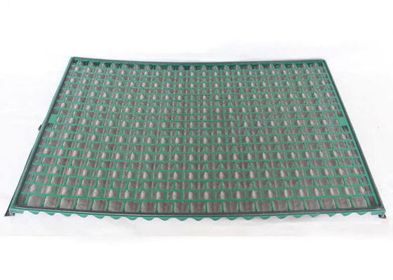 तेल क्षेत्र ड्रिलिंग के लिए उच्च आवृत्ति तरंग स्क्रीन स्टेनलेस स्टील शेल शेकर स्क्रीन बड़े प्रभावी क्षेत्र के साथ