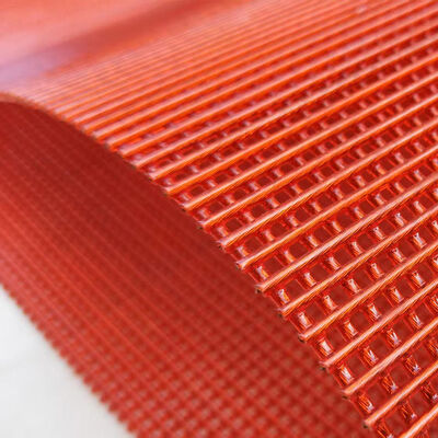 पॉलीयुरेथेन कोटेड स्टील वायर रोप टफलेक्स स्क्रीन, 10 मिमी x 10 मिमी वर्गाकार छिद्र के साथ, खदान स्क्रीनिंग में उच्च घर्षण प्रतिरोध के लिए