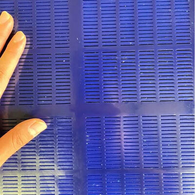 निर्जलीकरण विश्वसनीय पॉलीयूरेथेन स्क्रीन जाल रैखिक कंपन करने वाली चादर खनन मशीनरी स्क्रीनिंग