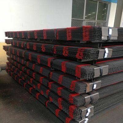 65 एमएन स्टील और 4 मिमी-15 मिमी खुलने वाले एग्रीगेट प्रसंस्करण के लिए वेव ओपनिंग सेल्फ क्लीनिंग स्क्रीन