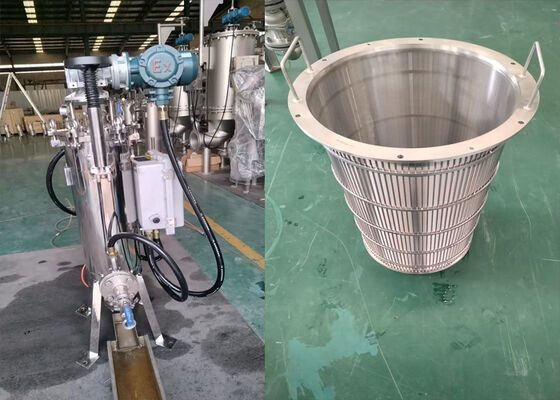 स्टेनलेस स्टील ब्रश के साथ ऑटो सेल्फ-क्लीनिंग स्ट्रेनर