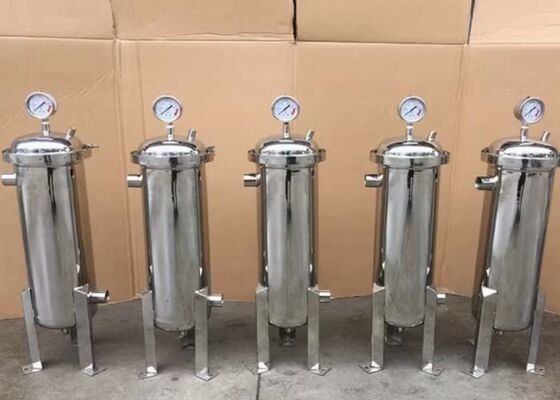 1-45M3 /H कुशल निस्पंदन के लिए एकल बैग फिल्टर आवास