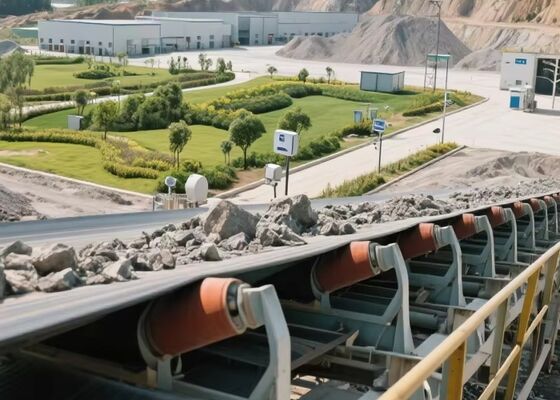Heavy Duty Conveyor Belt Industrial Rubber Wear Resistant Bulk Material Handling