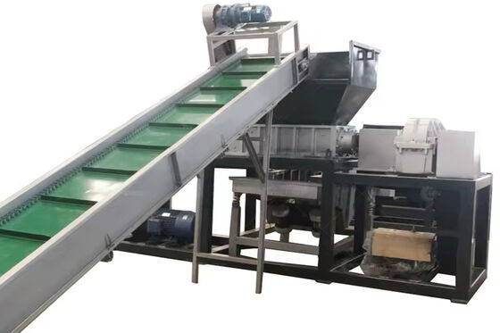 एल्यूमीनियम स्क्रैप रीसाइक्लिंग के लिए दोहरी मोटर 60kW स्क्रैडर
