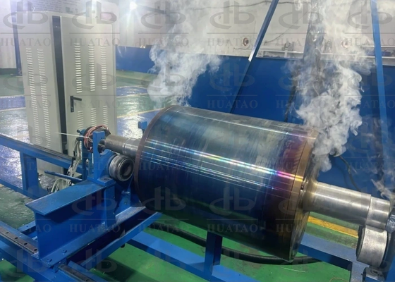 नॉनवॉवन उत्पाद और पीटीएफई कैलेंडरिंग के लिए मोटा इन्सुलेशन टेम्प लॉक्ड इंडक्शन हीटिंग रोलर