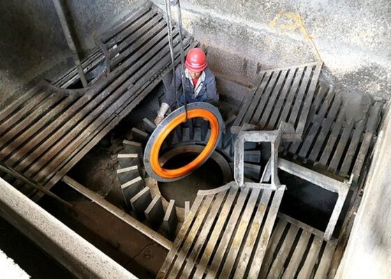 स्मोथ फ्लोटेशन सिस्टम के लिए खनन पॉलीयूरेथेन रोटर स्टेटर