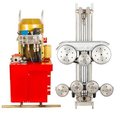 वाइड वोल्टेज अनुकूलनशीलता 320-460v के साथ औद्योगिक हाइड्रोलिक वॉल सॉ