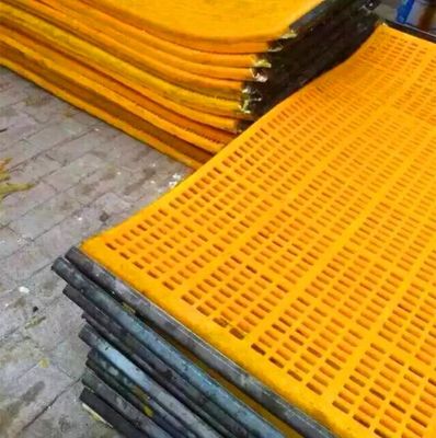उच्च घर्षण प्रतिरोध पु स्क्रीन मेष Polyurethane Sieving मेष