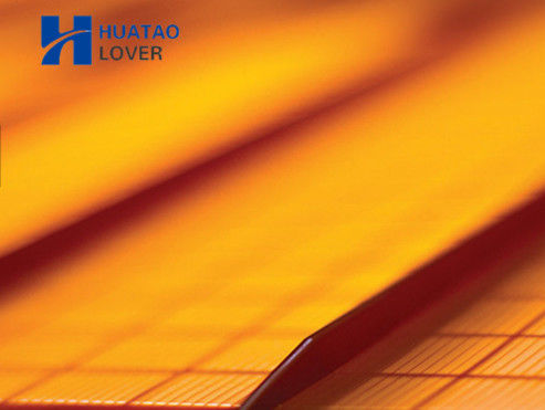 0.075 मिमी एपर्चर उच्च आवृत्ति कंपन झाड़ू जाल के लिए लाल रंग के पॉलीयूरेथेन ठीक स्क्रीन