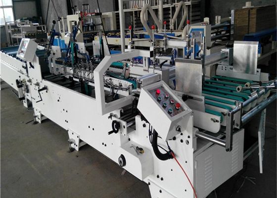 ऑटो नालीदार बॉक्स कार्टन फ़ोल्डर Gluer मशीन