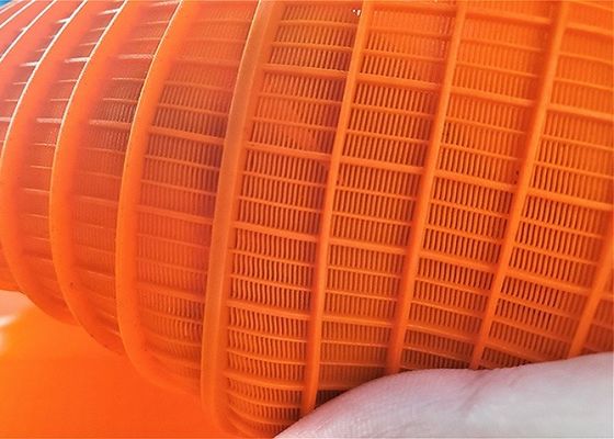 5 मिमी मोटाई पॉलीयूरेथेन छिद्रित कंपन स्क्रीन जाल 1040x700 मिमी संक्षारण प्रतिरोधी उच्च स्क्रीनिंग दक्षता